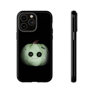 Custodia iPhone Halloween Zucca Zombie Cover | Cover iPhone zucca zombie divertente | Custodia iPhone tema halloween originale | Cover protettiva iPhone halloween