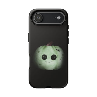 Custodia iPhone Halloween Zucca Zombie Cover | Cover iPhone zucca zombie divertente | Custodia iPhone tema halloween originale | Cover protettiva iPhone halloween