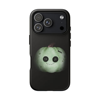 Custodia iPhone Halloween Zucca Zombie Cover | Cover iPhone zucca zombie divertente | Custodia iPhone tema halloween originale | Cover protettiva iPhone halloween