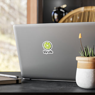 Sticker IZY LIFE Impermeabile Adesivo Originale | Adesivo IZY LIFE resistente all’acqua | Sticker creativo IZY LIFE per laptop | Adesivo impermeabile IZY LIFE design unico