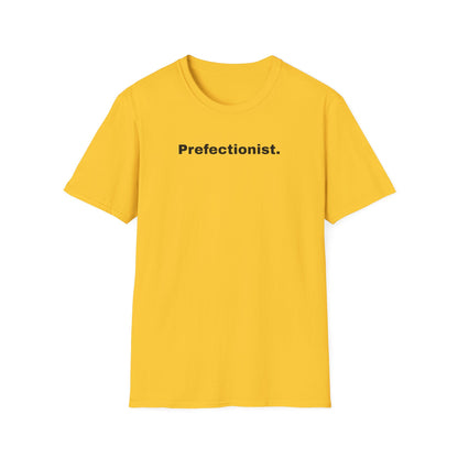 Perfectionist T-Shirt Unisex Stile Casual | Maglietta unisex perfezionista | T-shirt minimal design unisex | Abbigliamento frase stylish unisex