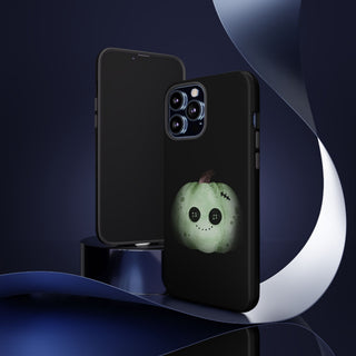 Custodia iPhone Halloween Zucca Zombie Cover | Cover iPhone zucca zombie divertente | Custodia iPhone tema halloween originale | Cover protettiva iPhone halloween