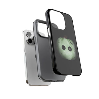 Custodia iPhone Halloween Zucca Zombie Cover | Cover iPhone zucca zombie divertente | Custodia iPhone tema halloween originale | Cover protettiva iPhone halloween
