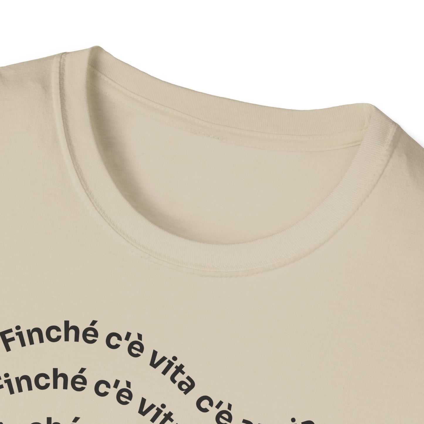 T-shirt Unisex C È ANSIA Stile Casual Moda | Maglietta unisex c’è ansia ironica | T-shirt unisex messaggio divertente | Maglietta casual ansia humor