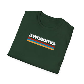 T-shirt Unisex AWESOME Stile Casual Moda | Maglietta unisex awesome casual | T-shirt moderna unisex lifestyle | Maglietta unisex design minimal