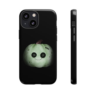 Custodia iPhone Halloween Zucca Zombie Cover | Cover iPhone zucca zombie divertente | Custodia iPhone tema halloween originale | Cover protettiva iPhone halloween