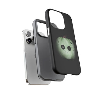 Custodia iPhone Halloween Zucca Zombie Cover | Cover iPhone zucca zombie divertente | Custodia iPhone tema halloween originale | Cover protettiva iPhone halloween