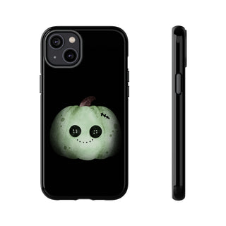 Custodia iPhone Halloween Zucca Zombie Cover | Cover iPhone zucca zombie divertente | Custodia iPhone tema halloween originale | Cover protettiva iPhone halloween