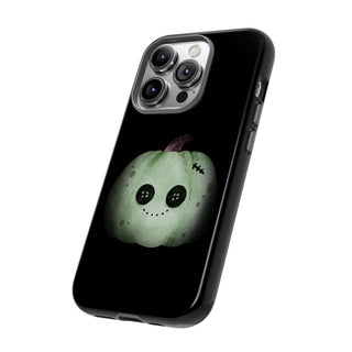 Custodia iPhone Halloween Zucca Zombie Cover | Cover iPhone zucca zombie divertente | Custodia iPhone tema halloween originale | Cover protettiva iPhone halloween