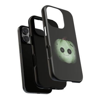 Custodia iPhone Halloween Zucca Zombie Cover | Cover iPhone zucca zombie divertente | Custodia iPhone tema halloween originale | Cover protettiva iPhone halloween