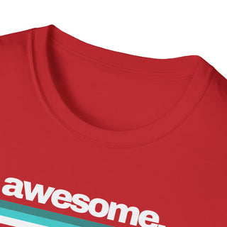 T-shirt Unisex AWESOME Stile Casual Moda | Maglietta unisex awesome casual | T-shirt moderna unisex lifestyle | Maglietta unisex design minimal